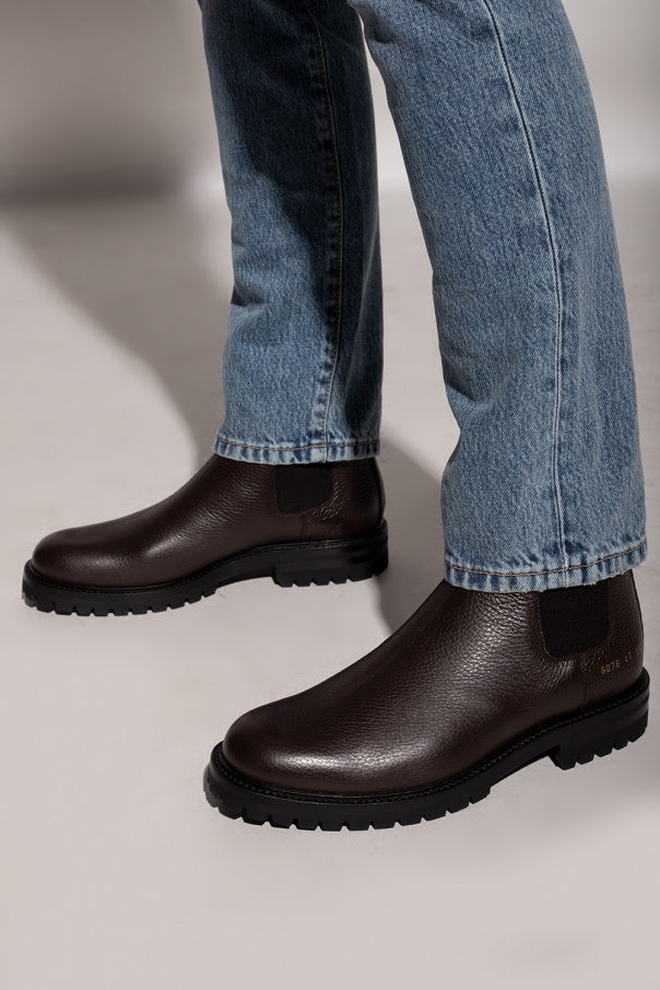 Common projects leather chelsea on sale boots